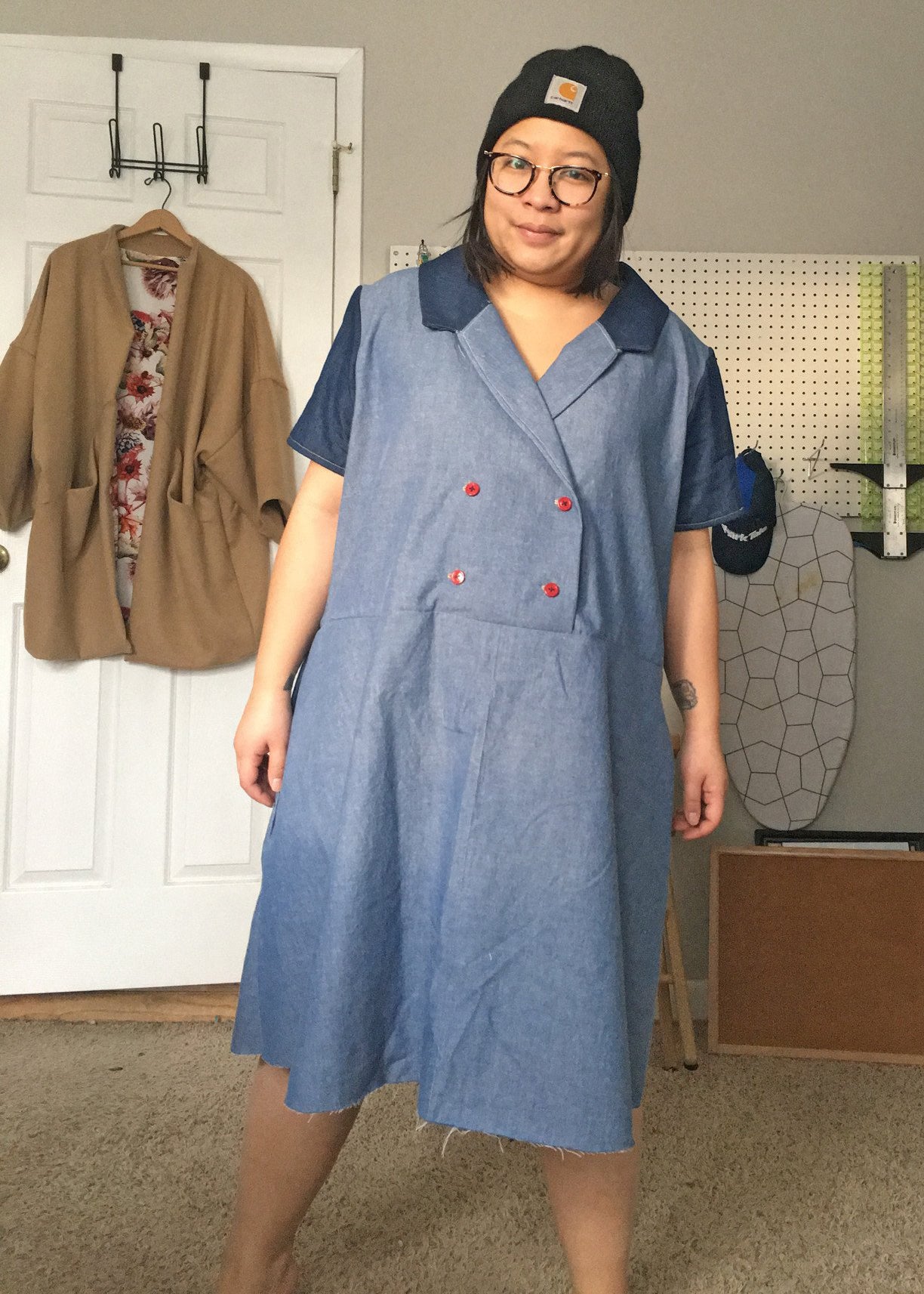Soukrita Maple Dress sewing pattern tester