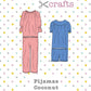 Spanish Cover Coconut Pjs sewing pattern CocoWawa Crafts