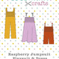 Spanish cover Raspberry sewing pattern CocoWawa Crafts