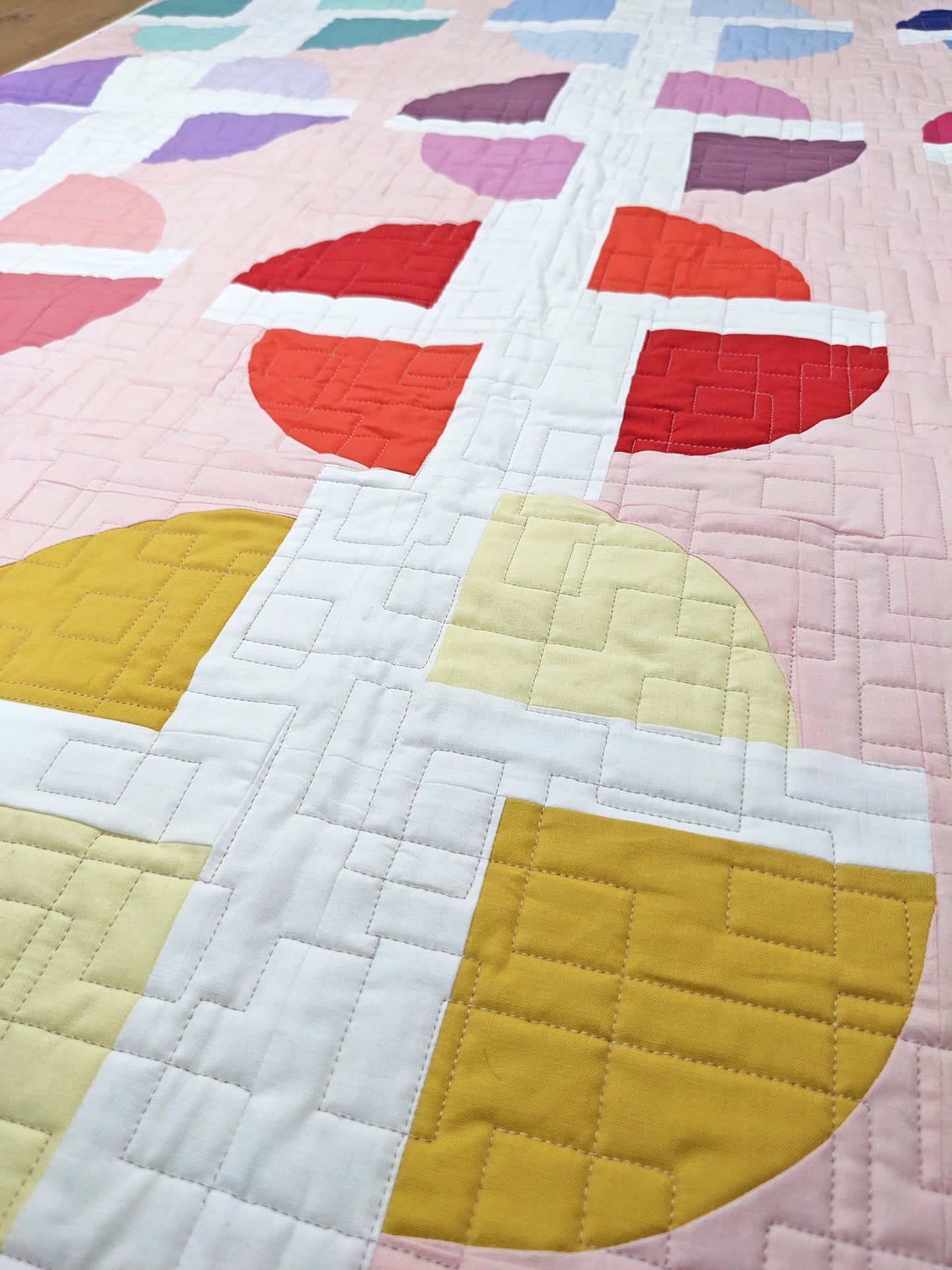 Broken Circles Quilt - PDF sewing pattern