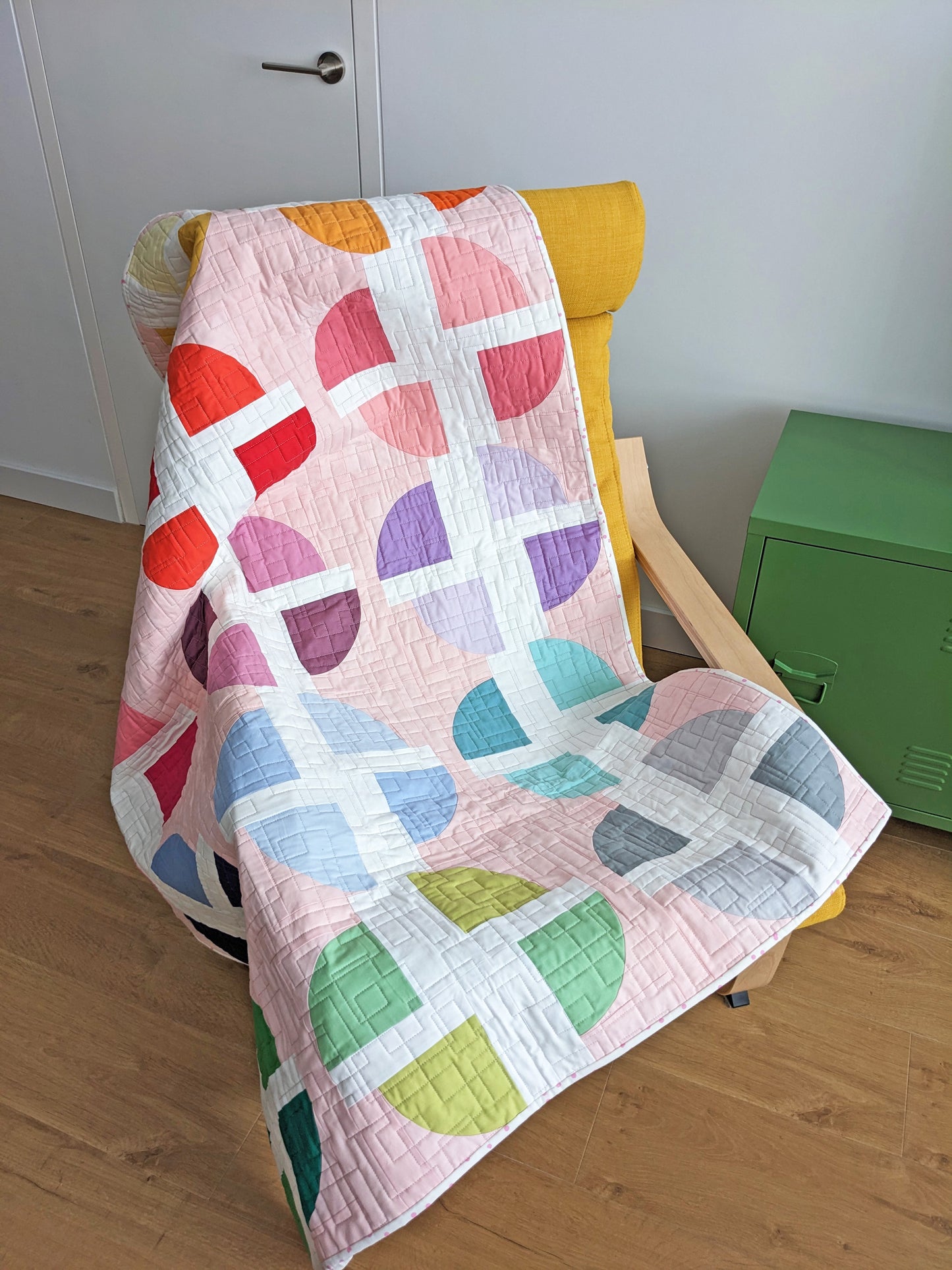 Broken Circles Quilt - PDF sewing pattern